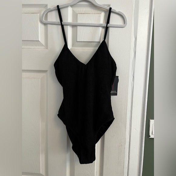 One piece black swimsuit. - Picture 1 of 3